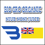 Niue Bio-Gro認証ノニ EMBLEM