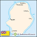 ニウエの地図